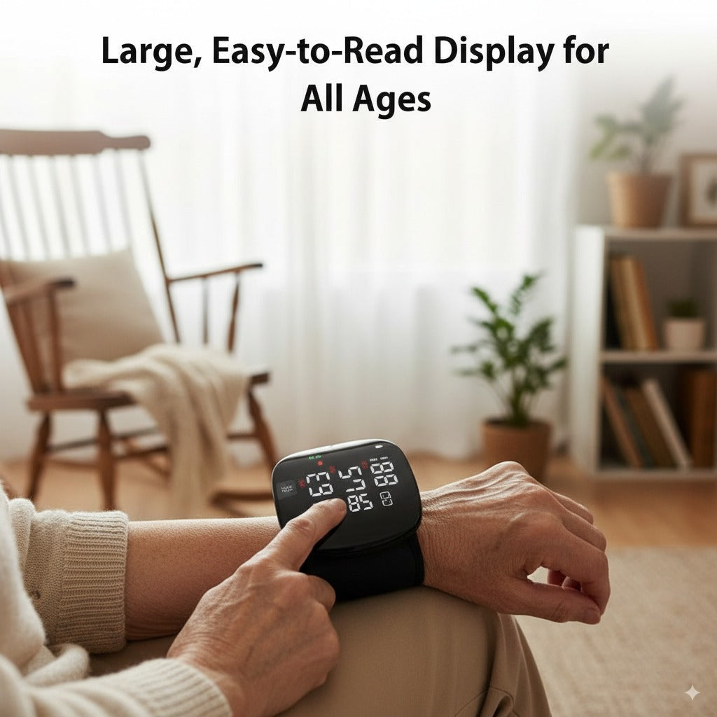 Wrist Blood Pressure Monitor