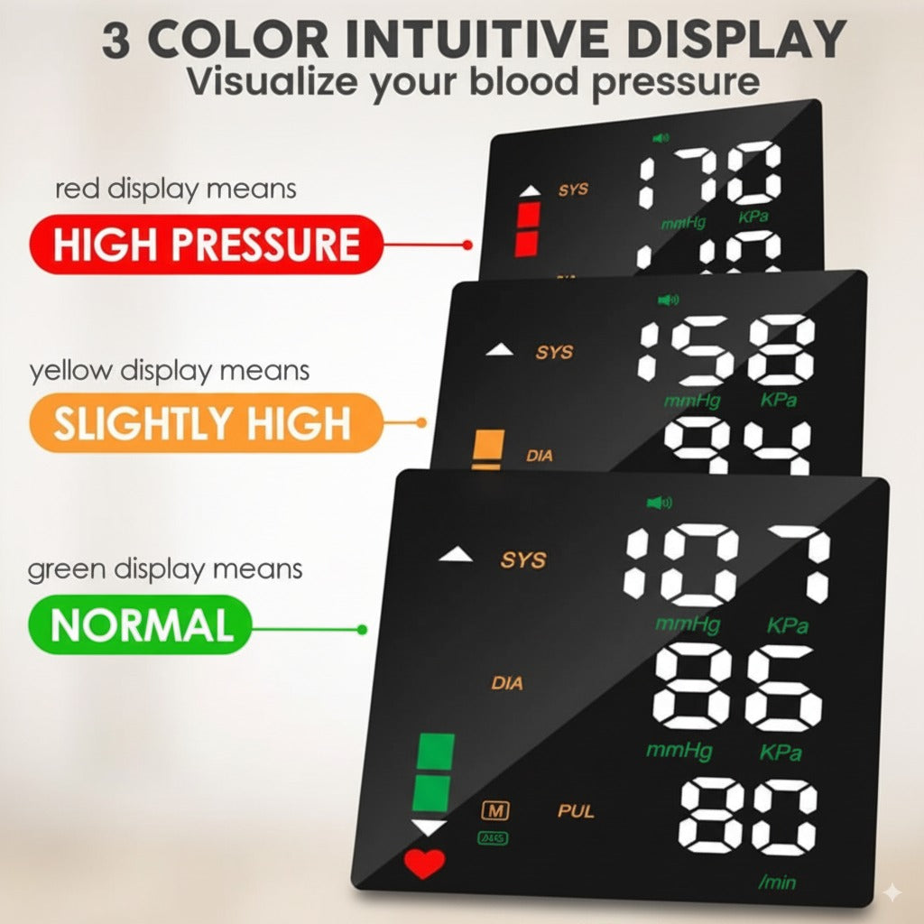 Wrist Blood Pressure Monitor
