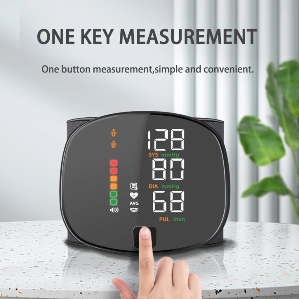 Wrist Blood Pressure Monitor